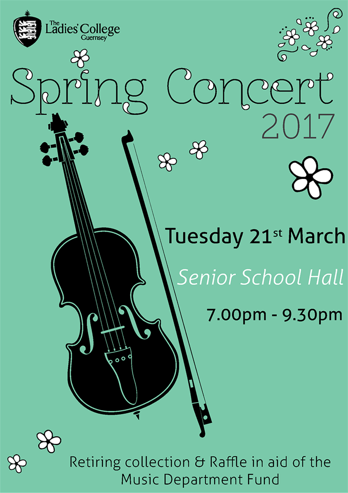 Spring Concert 2017 Poster Final Version 6Th March
