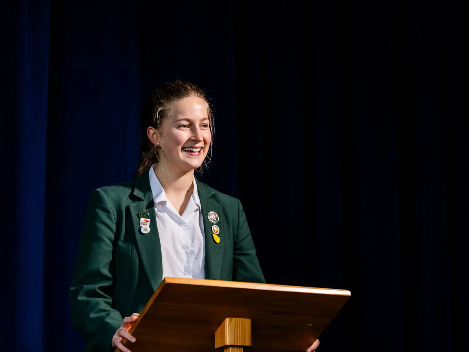 Students debating