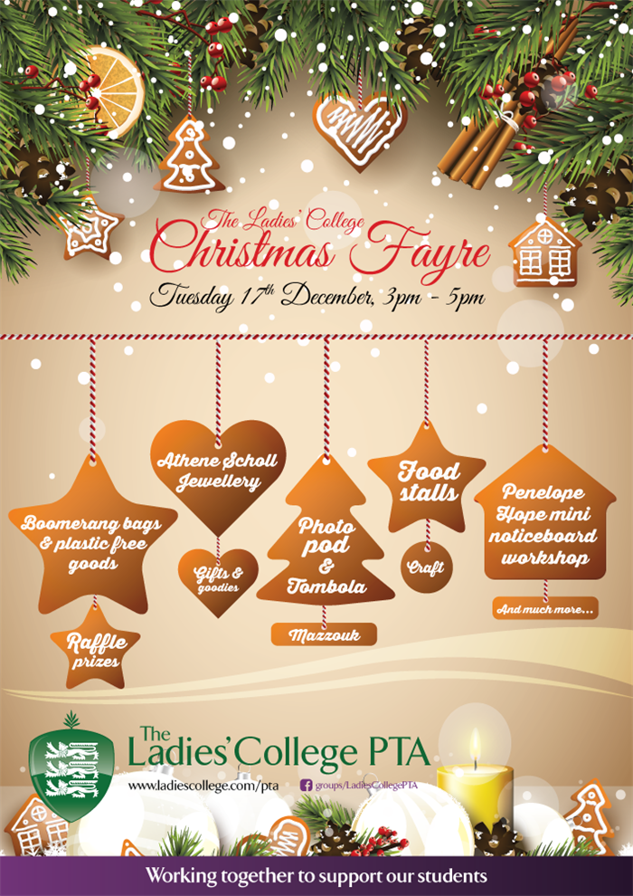 PTA Christmas Fayre 2019 Flyer