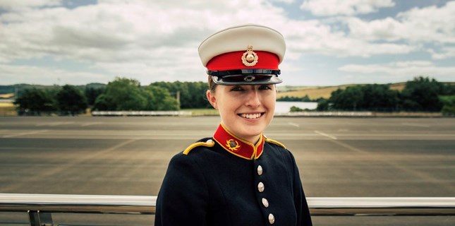College alumna part of Royal Marines Band funeral procession | The ...