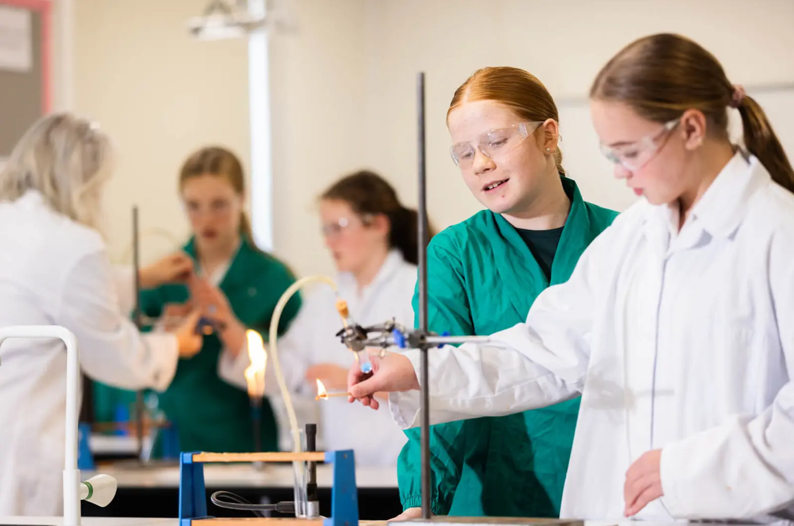 Senior School science experiment