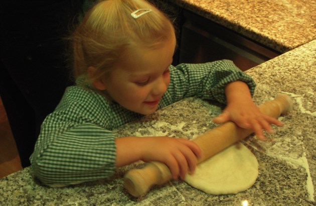 Pre-School pizza dough